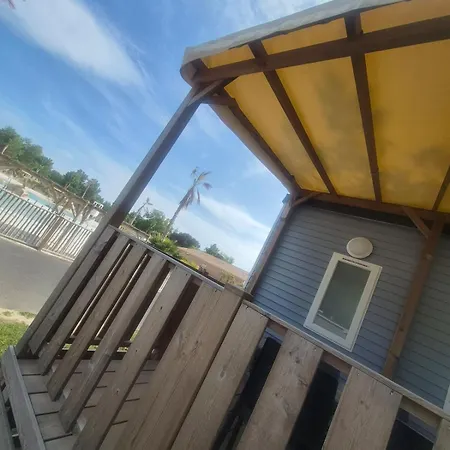 בקתה Mobil-home 5 Etoiles ולראס-פלאז'